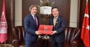 Yecheon Belediye Başkanı Başkan Demircan’ı ziyaret etti
