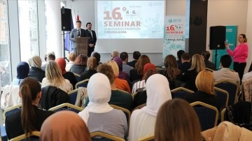 YEE'nin Bosna Hersek'teki Türkçe öğretmenlerine yönelik eğitim programı başladı