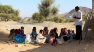 Yemen'in Hudeyde şehrinde 60 binden fazla çocuk okula gidemiyor