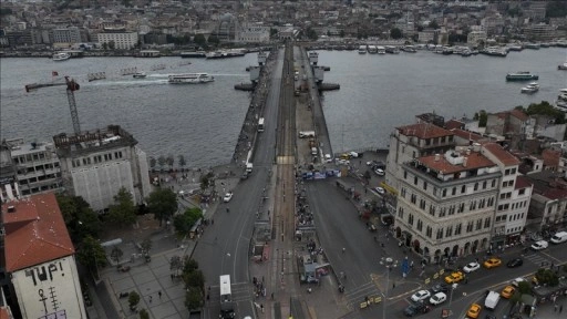 Yeni Galata Köprüsü çalışma nedeniyle trafiğe kapatılacak