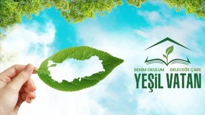 "Yeşil Vatan-Benim Okulum Geleceğe &Ccedil;are" etkinlikleriyle &ccedil;evre bilinci g&uuml;&ccedil;lendirildi