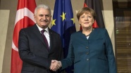 Yıldırım-Merkel görüşmesi başladı