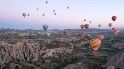 Yılın ilk yarısında 13 bin balon u&ccedil;uşuyla 308 bin yolcu seyahat etti
