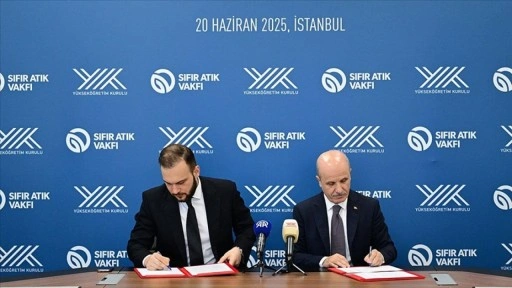 YÖK ile Sıfır Atık Vakfı arasında işbirliği protokolü imzalandı