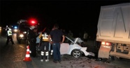 Yozgat'ta trafik kazası: 1 ölü, 1 yaralı