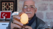 Yumurta kabuğuna 11 bin 827 delikle sanat