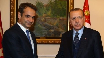 Yunanistan: Cumhurbaşkanı Erdoğan ile Yunanistan Başbakanı Miçotakis görüşecek