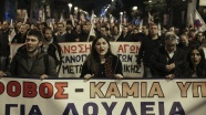 Yunanistan'da 'kemer sıkma' önlemleri protesto edildi