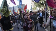Yunanistan&#039;da sığınmacılara destek gösterisi