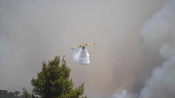 Yunanistan'da yangın söndürme uçağının düşmesi sonucu 2 kişi öldü