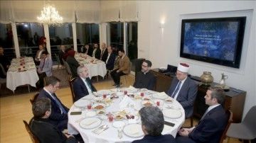 Zagreb Büyükelçisi Kıran'dan Müslüman, Hıristiyan ve Yahudi din adamlarına iftar