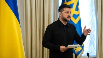 Zelenskiy, Rusya'da petrol tesisleri ve bir ihracat terminaline saldırılar d&uuml;zenlediklerini a&ccedil;ı
