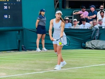 Zeynep S&ouml;nmez, Wimbledon'a ikinci turda veda etti