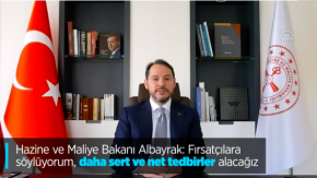 Hazine ve Maliye Bakanı Albayrak: Fırsat&ccedil;ılara s&ouml;yl&uuml;yorum, daha sert ve net tedbirler alacağız