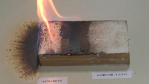 Nano teknolojiyle Bor katkılı &#039;yanmaz boya’ geliştirildi