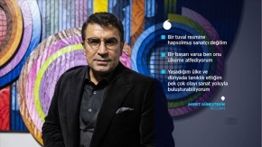 Ressam Ahmet Güneştekin: Bir başarı varsa ben onu ülkeme atfediyorum