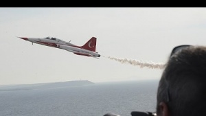 Çanakkale’de Bando, Mehter ve Türk Yıldızlarından Akrobasi...