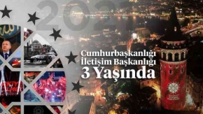 Cumhurbaşkanlığı İletişim Başkanlığı 3 yaşında