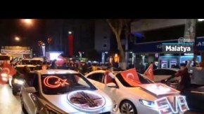 EVET sonucu Türkiye’de Böyle Kutlandı