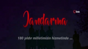 Jandarma, 180. kuruluş yıldönümleri nedeniyle sosyal medyada video paylaştı