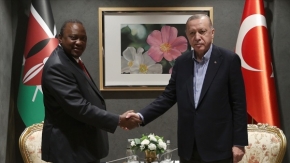 Cumhurbaşkanı Erdoğan, Kenya Cumhurbaşkanı Uhuru Kenyatta ile görüştü