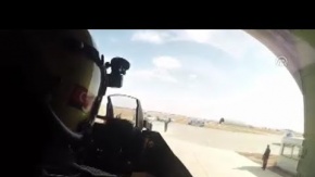 SOLOTÜRK pilotunun kokpit görüntüleri yayınlandı