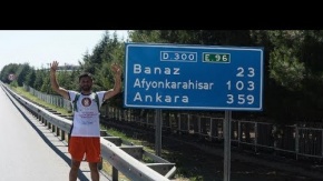 Ultra maratoncu, 15 Temmuz için Uşak&#039;tan Ankara&#039;ya koşuyor!