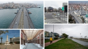 Yurt genelinde 'Evde kal' &ccedil;ağrısına b&uuml;y&uuml;k oranda uyuluyor