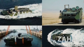 Deniz piyadesinin yeni aracı ZAHA&#039;nın testlerinde bir aşama daha geçildi